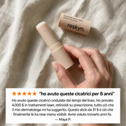 Reskyn Recovery Stick™ — Stick al silicone di grado medicale per cicatrici